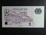SINGAPUR, 2 Dollars 2011, BNB. B208e, Pi. 46