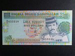 BRUNEJ, 5 Dollars 1993, BNB. B114d, Pi. 14