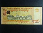 BHÚTÁN, 1000 Ngultrum 2008, BNB. B223, Pi. 34