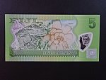 FIDŽI, 5 Dollars 2013 série ZZA Replacement, BNB. B526az, Pi. 115