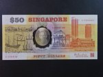 SINGAPUR, 50 Dollars 1990 - 9.AUGUST.1990, BNB. 106a