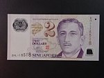 SINGAPUR, 2 Dollars 2006, BNB. B208a, Pi. 46