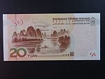 ČÍNA, 20 Yuan 2019, BNB. B4121a