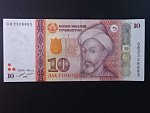 TÁDŽIKISTÁN, 10 Somoni 2018, BNB. B217a