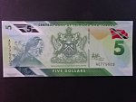 TRINIDAD A TOBAGO, 5 Dollars 2020, BNB. B237a