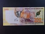 SWAZILAND, 200 Emalangeni 2017, BNB. B238a, Pi. 43