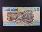 COOKOVY OSTROVY, 20 Dollars 1987, BNB. B105a, Pi. 5