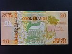 COOKOVY OSTROVY, 20 Dollars 1992, BNB. B109a, Pi. 9