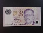 SINGAPUR, 2 Dollars 2017, BNB. B208k, Pi. 46