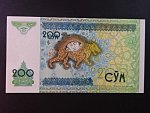 UZBEKISTÁN, 200 Som 1997, BNB. B210a, Pi. 80