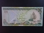 MALEDIVY, 100 Rufiyaa 2000, BNB. B214b, Pi.22