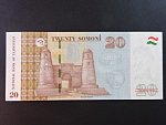 TÁDŽIKISTÁN, 20 Somoni 2018, BNB. B218a
