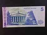 KYRGYSTÁN, 5 Som 1997, BNB. B211a, Pi. 13