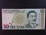 KYRGYSTÁN, 10 Som 1997, BNB. B212a, Pi. 14