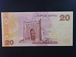 KYRGYSTÁN, 20 Som 2002, BNB. B213a, Pi. 19