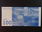KYRGYSTÁN, 100 Som 2009, BNB. B222a, Pi. 26