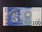 KYRGYSTÁN, 100 Som 2016, BNB. B229a, Pi. 26b
