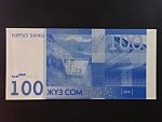 KYRGYSTÁN, 100 Som 2016, BNB. B229a, Pi. 26b