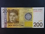 KYRGYSTÁN, 200 Som 2016, BNB. B230a, Pi. 27b
