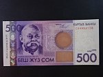 KYRGYSTÁN, 500 Som 2010, BNB. B224a, Pi. 28
