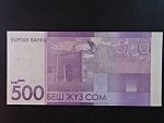 KYRGYSTÁN, 500 Som 2010, BNB. B224a, Pi. 28