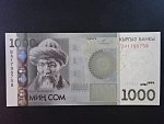 KYRGYSTÁN, 1000 Som 2010, BNB. B225a, Pi. 29