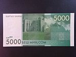 KYRGYSTÁN, 5000 Som 2010, BNB. B226a, Pi. 30