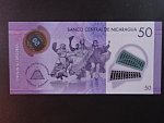NIKARAGUA, 50 Córdobas 2014, BNB. B508a, Pi. 211