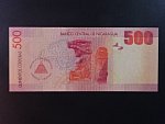NIKARAGUA, 500 Córdobas 2007, BNB. B505a, Pi. 206b
