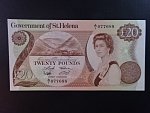 SVATÁ HELENA, 20 Pounds 1986, BNB. B306a, Pi. 10