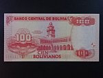 BOLÍVIE, 100 Bolivianos 2001, BNB. B410a, Pi. 240