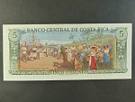 KOSTARIKA, 5 Colones 1989, BNB. B522ee, Pi. 236e