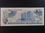 KOSTARIKA, 10 Colones 2. 10. 1985, BNB. B523u, Pi. 237b