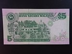 MALAJSIE, 5 Ringgit 1991, BNB. B128c, Pi.35