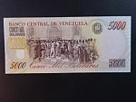 VENEZUELA, 5000 Bolívares 1997, BNB. B348a, Pi. 78