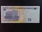 HONDURAS, 50 Lempira 2008, BNB. B341c, Pi. 94A