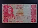 JIŽNÍ AFRIKA, 50 Rand 1984, BNB. B751a, Pi. 122