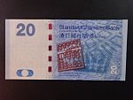 HONG KONG,  Standard Chatered Bank 20 Dollars 2010, BNB. B418a, Pi. 297