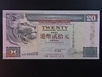 HONG KONG,  Banking Corporation Limited 20 Dollars 1996, BNB. B681d, Pi. 201