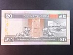 HONG KONG,  Banking Corporation Limited 20 Dollars 1996, BNB. B681d, Pi. 201