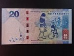 HONG KONG,  Banking Corporation Limited 20 Dollars 2014, BNB. B691d, Pi. 212