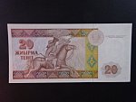 KAZACHSTÁN, 20 Tenge 1995, BNB. B111b, Pi. 11