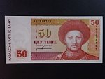 KAZACHSTÁN, 50 Tenge 1993, BNB. B112a, Pi. 12