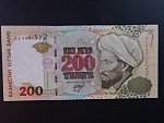 KAZACHSTÁN, 200 Tenge 1999, BNB. B119a, Pi. 20a