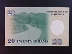 TÁDŽIKISTÁN, 20 Diram 1999, BNB. B203a, Pi. 12