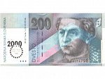 200 Sk 1.8.1995 s. A (2000), přítisk Bi-milénium, Pi. 37