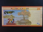 BOLÍVIE, 20 Bolivianos 2018, BNB. B418a, Pi. 249