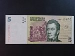ARGENTINA, 5 Pesos 2003, BNB. B406a, Pi. 353