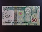 TURKMENISTÁN, 50 Manat 2017, BNB. B232a, Pi. 40