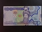 TURKMENISTÁN, 100 Manat 2009, BNB. B220a, Pi. 27